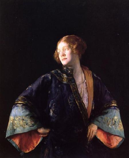 Joseph Decamp The Blue Mandarin Coat